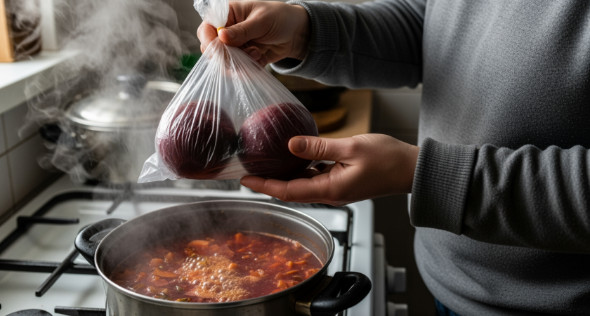 Варю свеклу в пакете всего 25 минут: простой метод, о котором я жалею, что не узнала раньше
