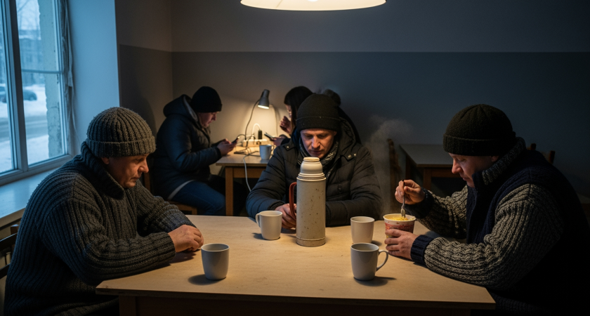 В Мурманске открыли экстренные пункты для населения, пока город тонет во тьме