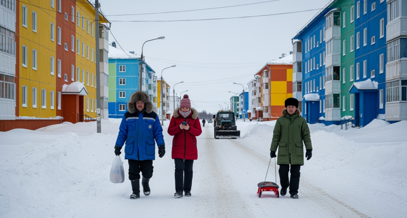 Выживание на краю света: 700-рублевые яйца и бездорожье в полярном городе России