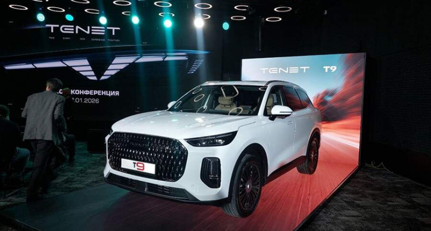 Российский автобренд Tenet представит флагманский кроссовер T9 и седан в 2026 году