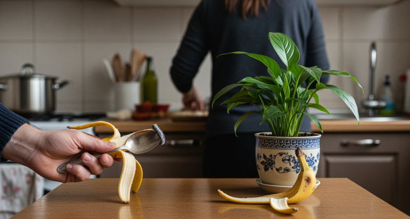 Кожура от банана, которую все выбрасывают: неожиданное применение в быту, которое изменило мою жизнь