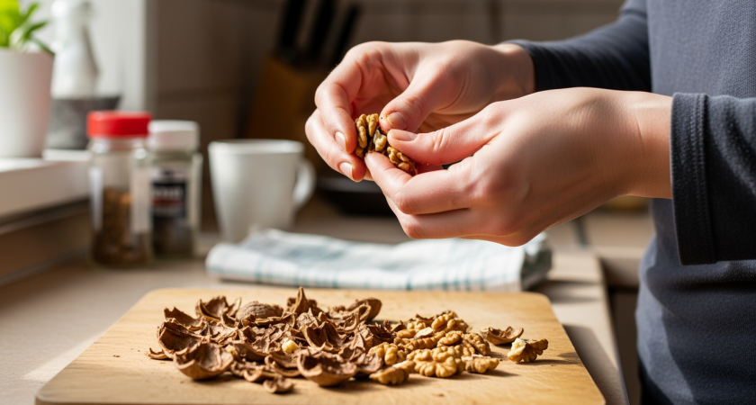 Дачник научил меня собирать скорлупу грецких орехов — теперь мои розы цветут пышнее всех на участке