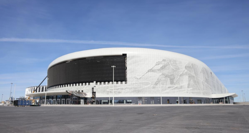 Ледовая арена на Стрелке готова на 99%: 5 крупных спортивных объектов обновят в Нижегородской области в 2026 году