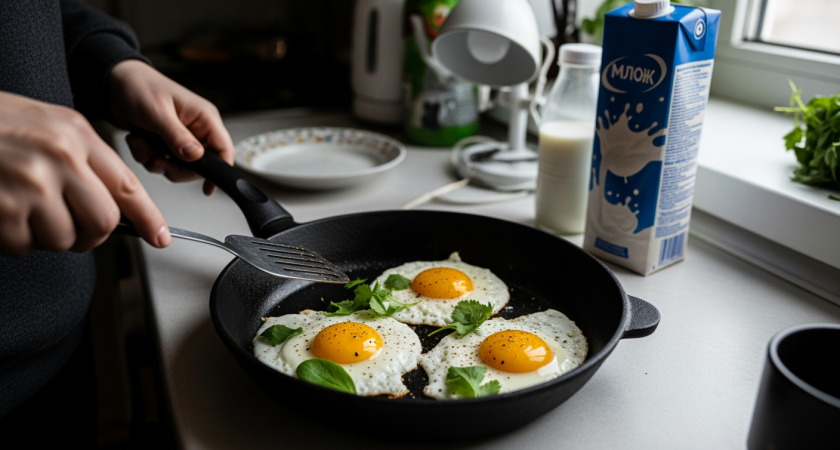 Забудьте про масло и маргарин: бабушкин способ жарки яичницы, который экономит деньги и делает блюдо вкуснее