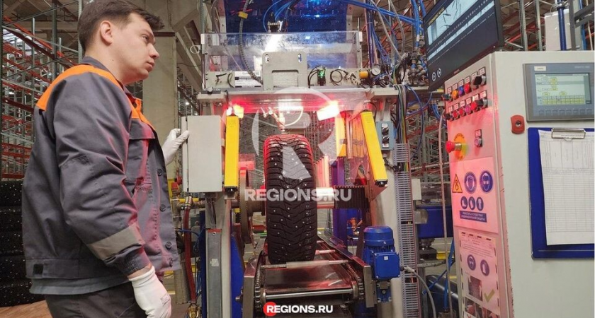 Китай заказал первый в России автоматический станок для ошиповки шин, заменивший импортное оборудование