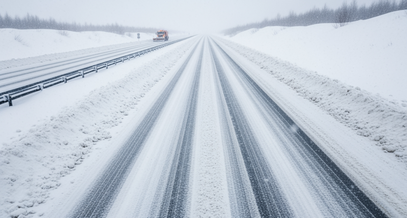 Снежная блокада: с полуночи 6 февраля закрывают 65 км федеральной трассы Южно-Сахалинск — Оха