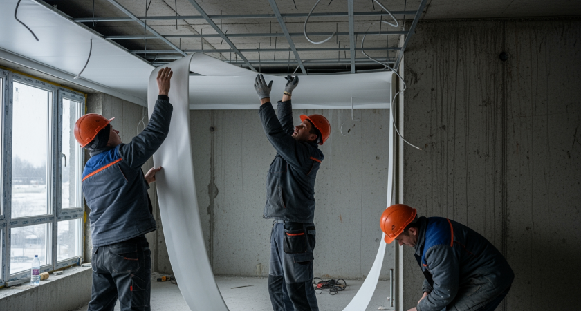 Забудьте про натяжные потолки — 4 стильные альтернативы, которые дизайнеры рекомендуют для модного интерьера в 2024