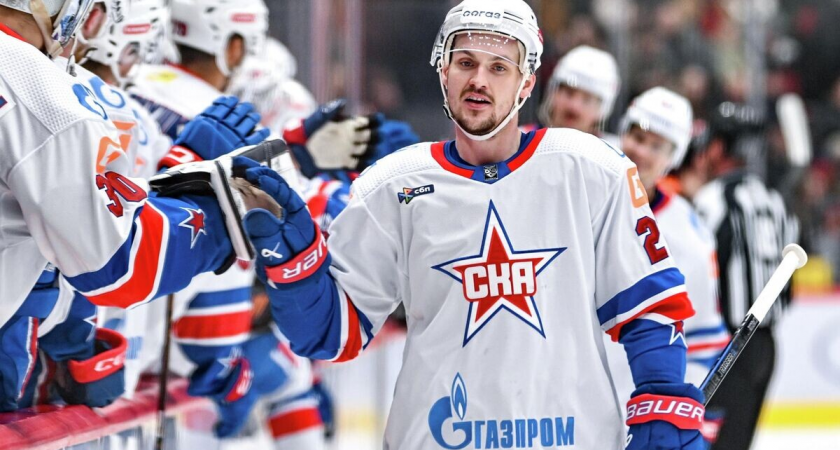 СКА прервал семиматчевую серию поражений, обыграв «Северсталь» 3:1 в гостевом матче