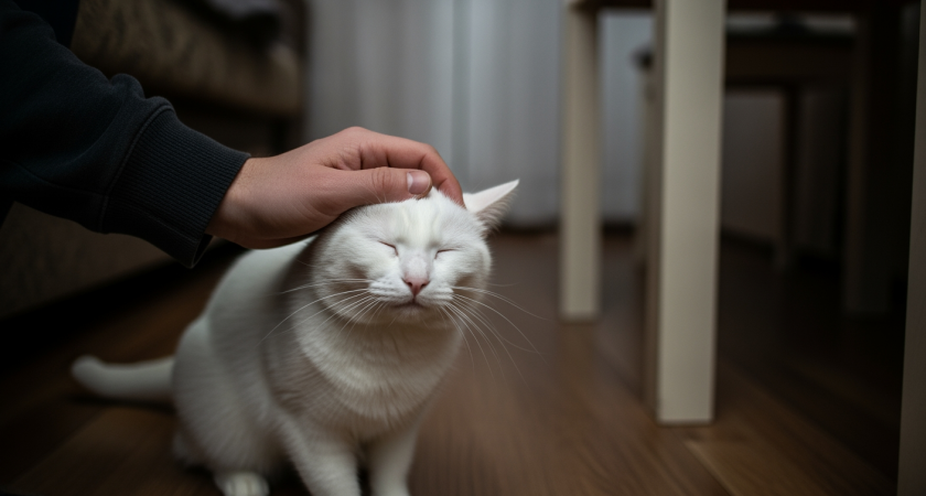 Секретное правило для каждого хозяина кота: поглаживание головы влияет на питомца сильнее чем вы думали