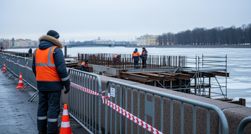 Октябрьскую набережную сузят ради «Алых парусов»: подготовка к празднику выпускников стартует 8 февраля