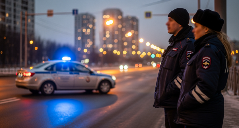 Mercedes рухнул с эстакады на 77-м км МКАД, раздавив Hyundai: два человека погибли мгновенно