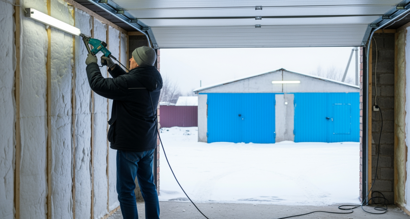 Бюджетное утепление гаража своими руками: сравнили два метода и выяснили, какой согреет без лишних трат