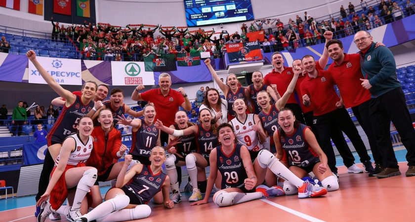 «Локомотив» вырвал победу у «Протона» 3:1 после проигранного первого сета в домашнем матче