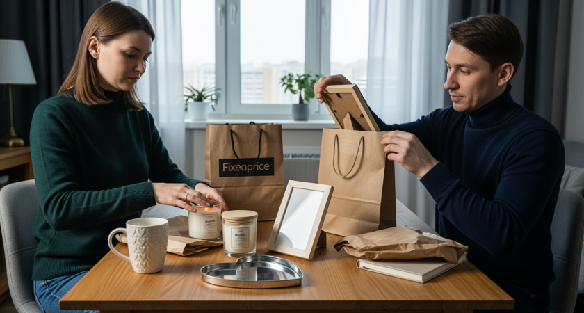 Зашла в Фикс Прайс за скотчем, а нашла целую россыпь милых подарков для любимых на День влюбленных