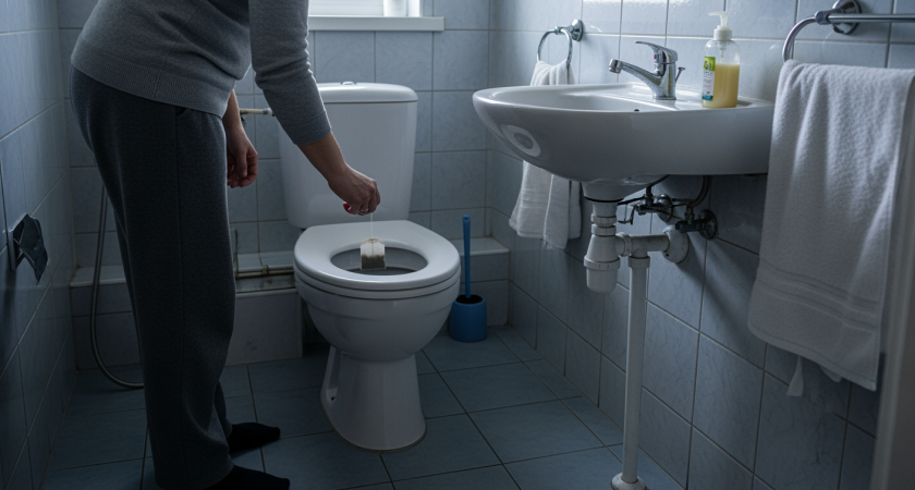 Профессиональная горничная раскрыла секретный трюк с чайным пакетиком в туалете перед уходом из дома