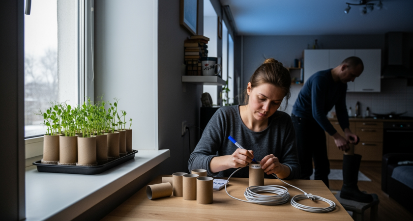Не спешите выбрасывать картонные рулоны от туалетной бумаги — мой секрет их применения сэкономит вам деньги