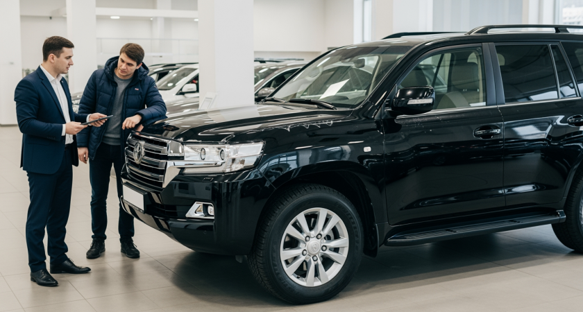 За 319 км пробега: в Москве продают «законсервированный» Land Cruiser 200 с V8 из 2020 года