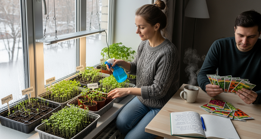 Февральский посевной календарь: эти 10 растений дадут мощную рассаду, если не упустить время сейчас