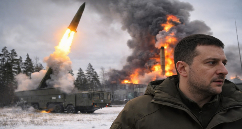 «Искандеры» нанесли удар по киевским ТЭЦ: Зеленский укрылся в бункере, украинские власти в панике