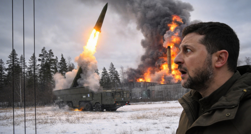 «Искандеры» нанесли удар по киевским ТЭЦ: военкоры сообщают о панике в бункере Зеленского