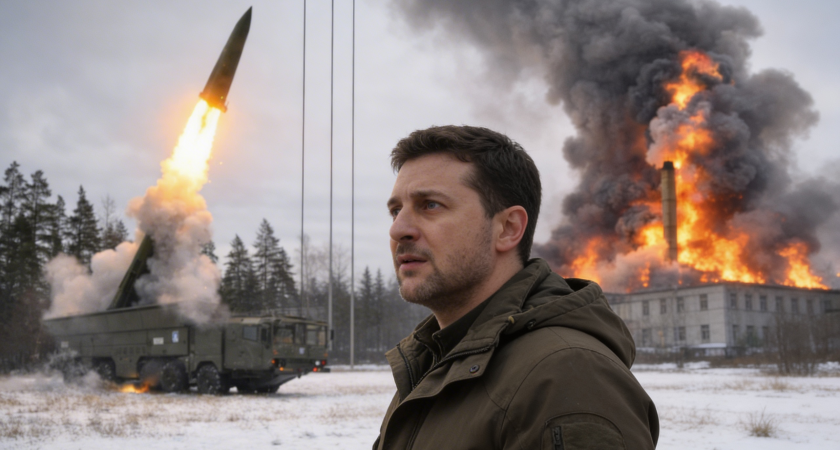 «Искандеры» нанесли удары по киевским ТЭЦ: Зеленский укрылся в бункере, пока ВС РФ громят противника