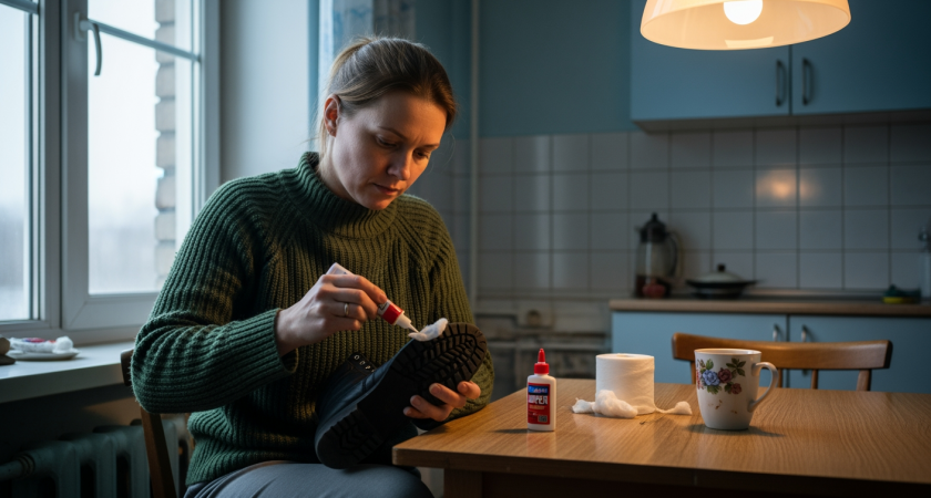 Копеечное средство из аптечки превращает любую обувь в нескользящую и защищает от зимних травм даже в гололед