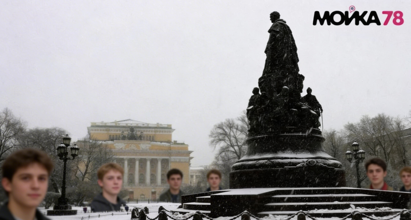 Петербург встретит понедельник 20-градусным морозом, который резко сменится потеплением до -7°C