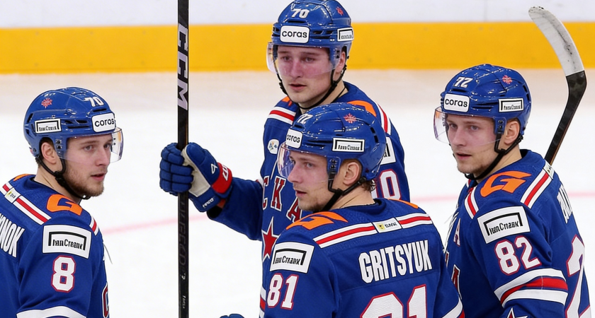 Непробиваемый Иванов отразил 35 бросков: СКА уничтожил «Салават Юлаев» 4:0 на домашнем льду