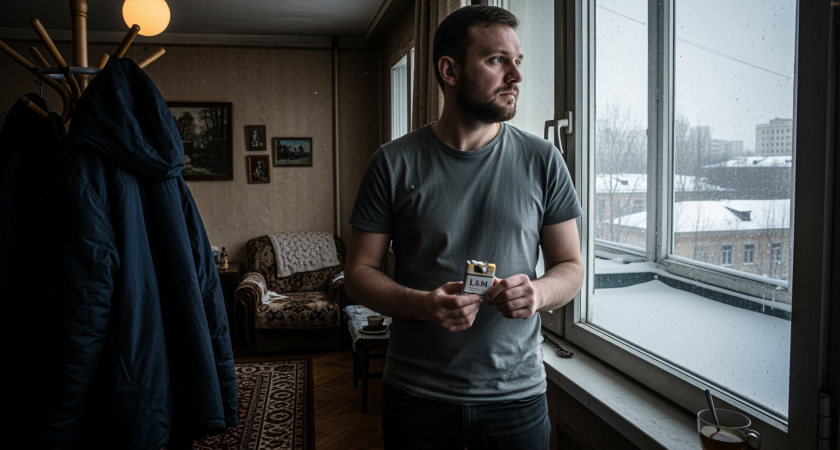 «Лень надевать куртку»: 30-градусные морозы заставили москвичей массово отказаться от курения