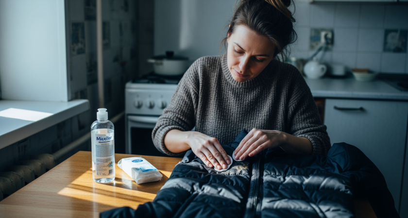 Всего пара капель этого средства на ватный диск заменит стирку верхней одежды и вернет ей свежесть