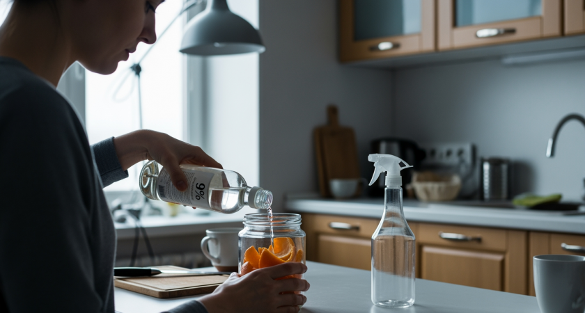 Не выбрасывайте корки от мандаринов - простой трюк с уксусом, который сделает вашу зиму намного приятнее и полезнее