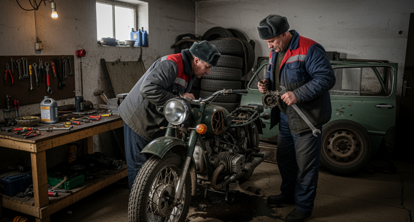 Вечные моторы советских мотоциклов: 3 легендарных байка, которые работали даже после ядерной войны