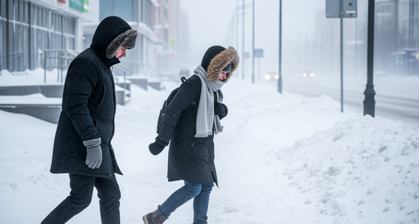 Ветер 26 м/с и видимость 500 метров: на Башкирию 20 февраля обрушится мощный снежный шторм