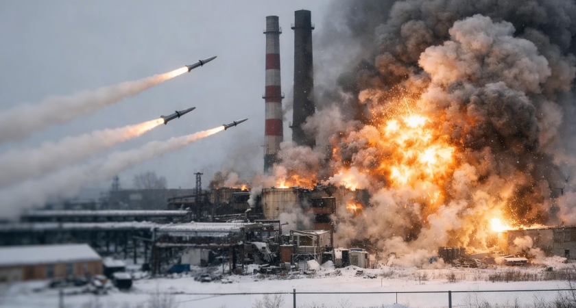 «Кузькина мать» для Лозовой: мощный удар превратил крупнейшую котельную в гигантский огненный столб