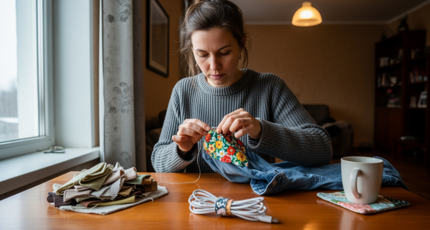 Не спешите выбрасывать лоскутки: простые идеи превратят тканевые обрезки в вещи, которые вы будете использовать каждый день