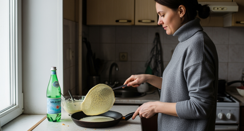 Секретный ингредиент от шеф-повара для блинов с кружевной текстурой, о котором молчат кулинарные книги