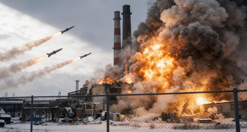 Пылает Лозовая: мощный удар по крупнейшей котельной превратил стратегический объект в столбы огня