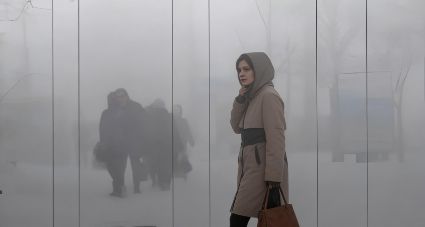 Ледяная ловушка на 23 февраля: Хабаровск сковал внезапный дождь, а дорожные службы перешли в режим ЧС