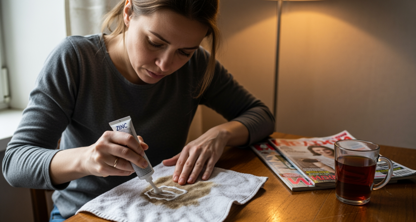 Дешевое средство из аптеки спасло мою любимую блузку от жирных пятен за 5 минут