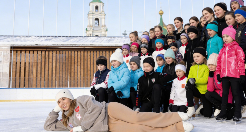 Олимпийская чемпионка Валиева раскрыла секреты мастерства юным тулякам