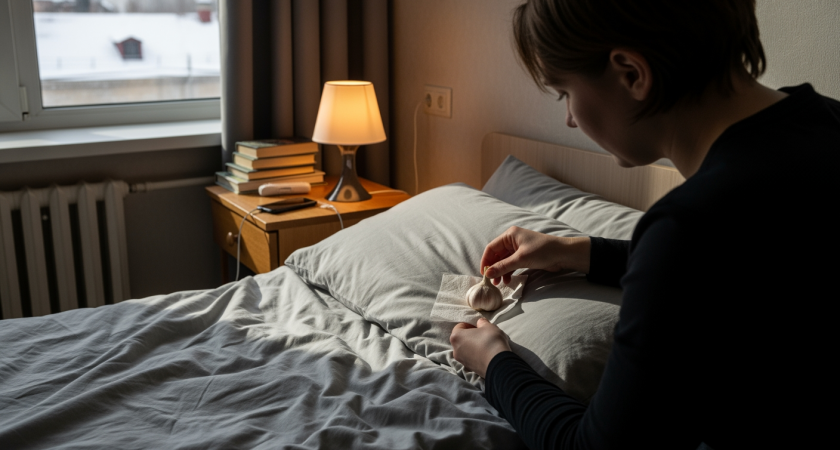 Бабушкин секрет с чесноком под подушкой работает лучше любых таблеток от бессонницы