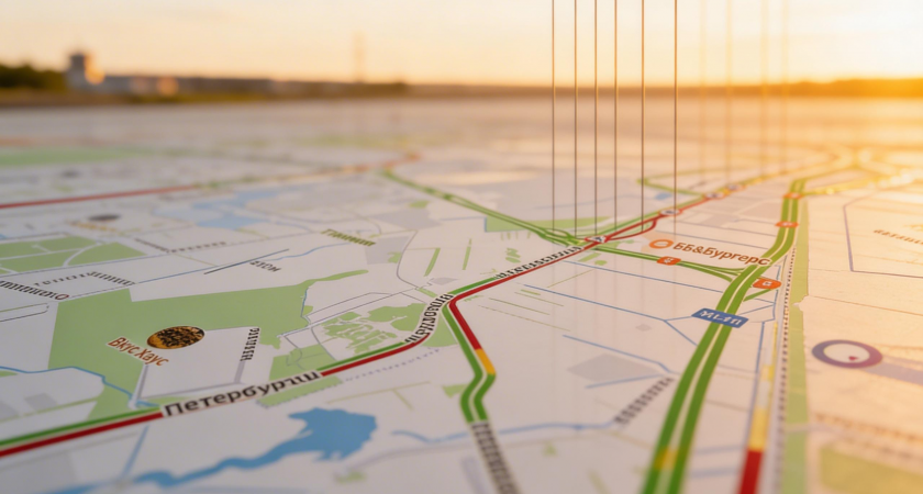 Три аварии парализовали Пулковское шоссе: автобусы опаздывают на полчаса