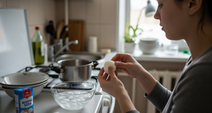 Добавьте это в кипящую воду и забудьте о мучениях с чисткой вареных яиц навсегда