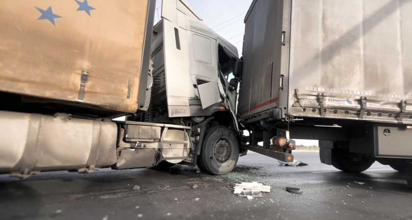 Четыре машины столкнулись на КАД — многокилометровая пробка парализовала Петербург
