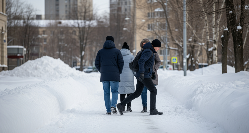 Москву завалило снегом: синоптики назвали дату полного схода