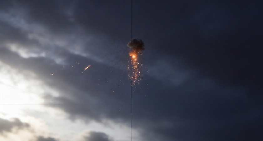 Сотрудники ГИБДД стали очевидцами пролета ракеты над Чувашией