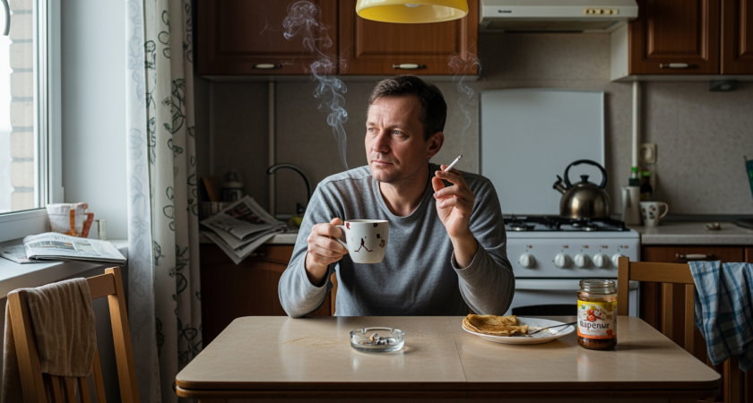 Врач назвала кофе с сигаретой прямым путем к инсульту