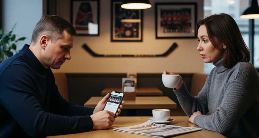 «Больше на курицу похож»: тренер «Металлурга» жёстко прошёлся по канадцу