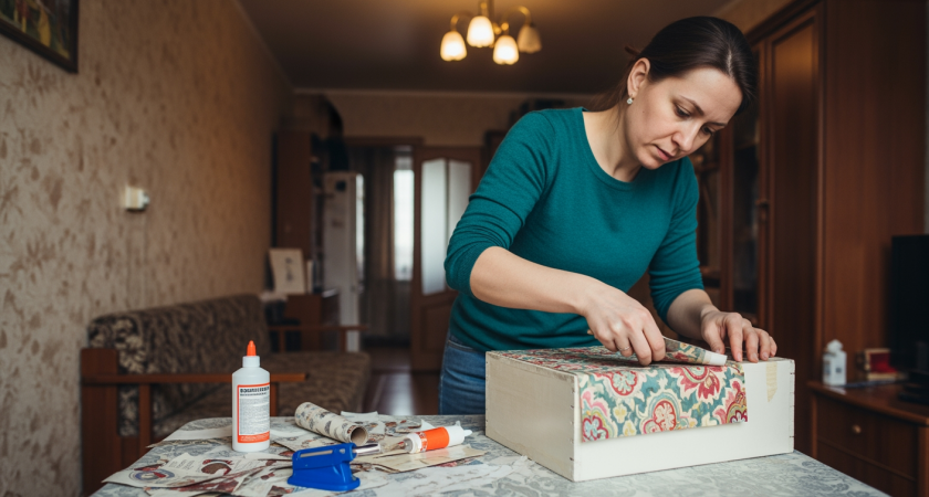 Из обрезков обоев делаю такую красоту, что соседи спрашивают адрес дизайнера