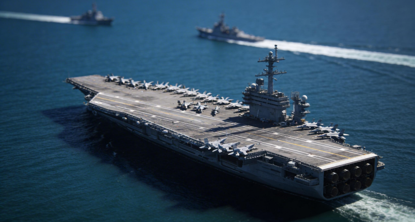 Американский авианосец «Авраам Линкольн» экстренно покинул воды у Ирана